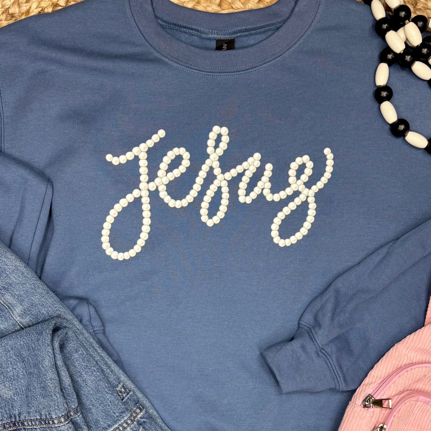 Jesus Pearls Sweatshirt