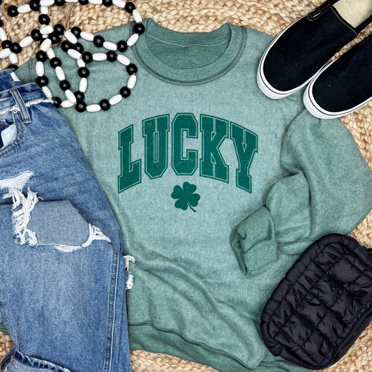 Inside Out Lucky Sweatshirt