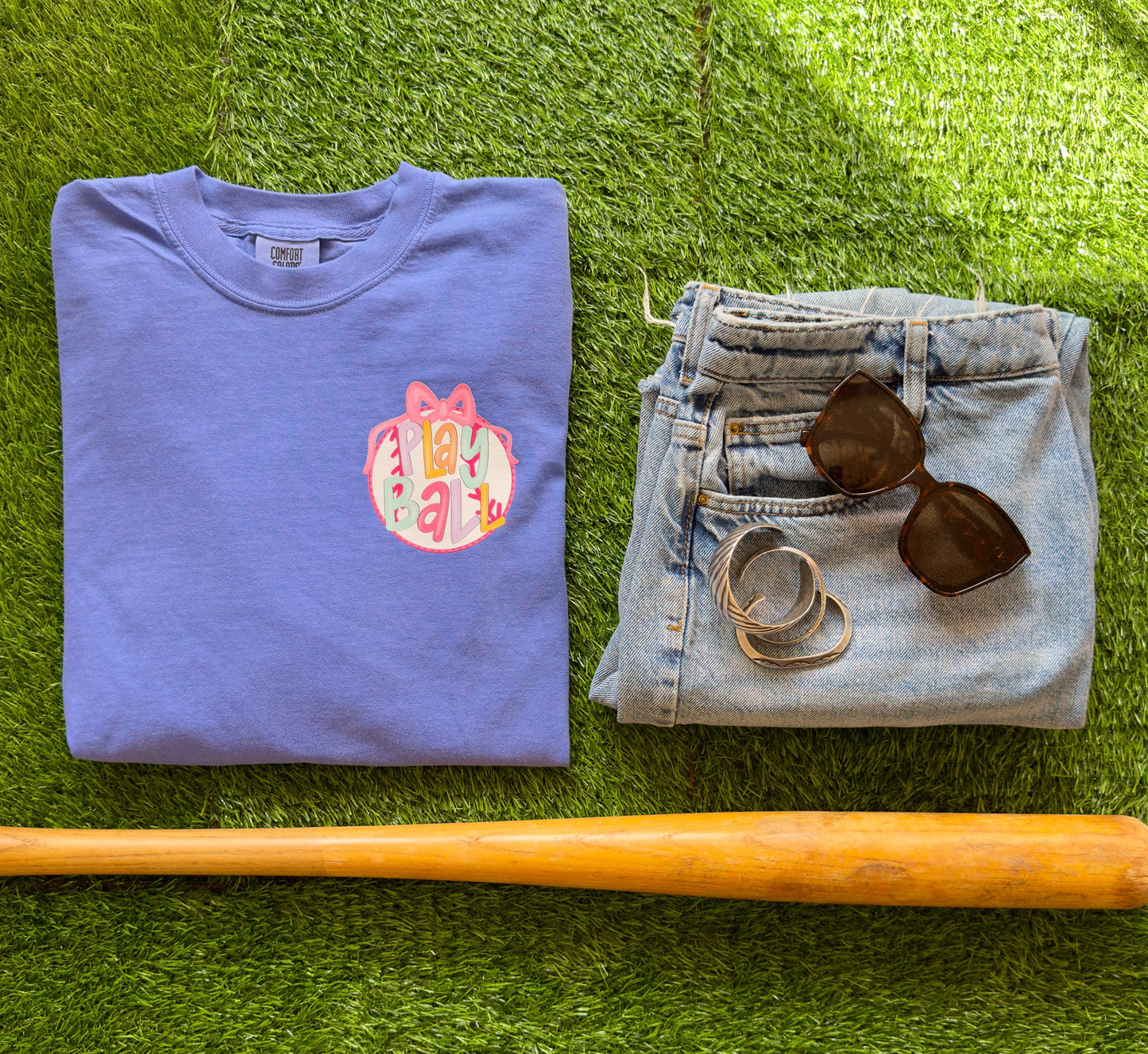 Hey Batter Batter Swing Home Plate Longsleeve