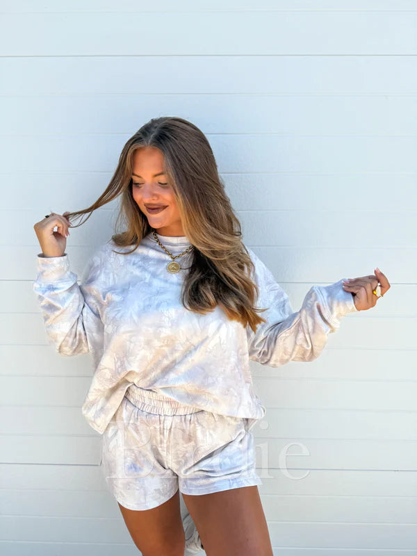 The Butter Camo Set in Vanilla Cream