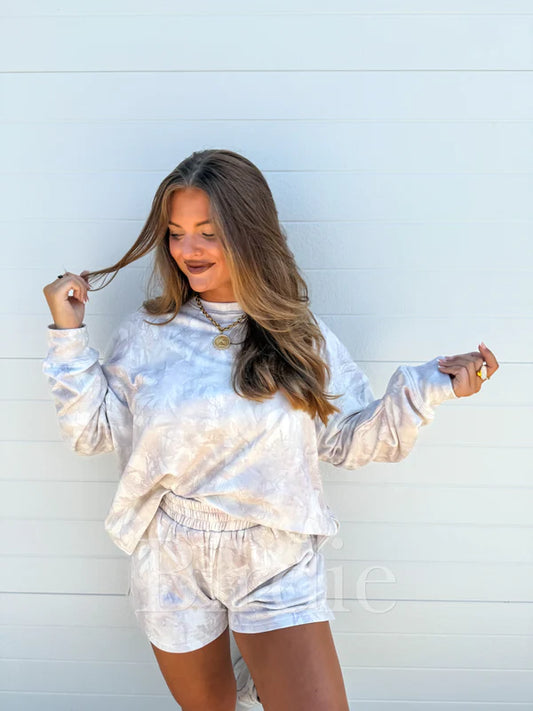 The Butter Camo Set in Vanilla Cream