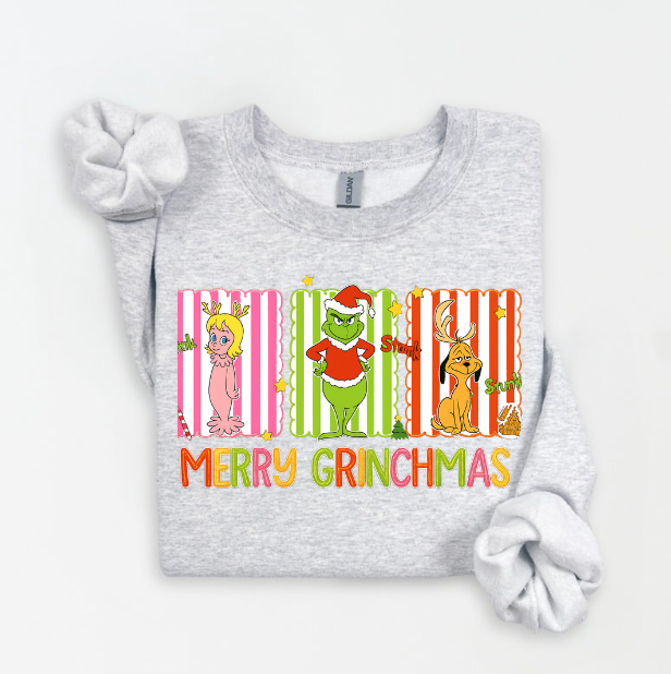 MERRY GRINCHMAS SWEATSHIRT.