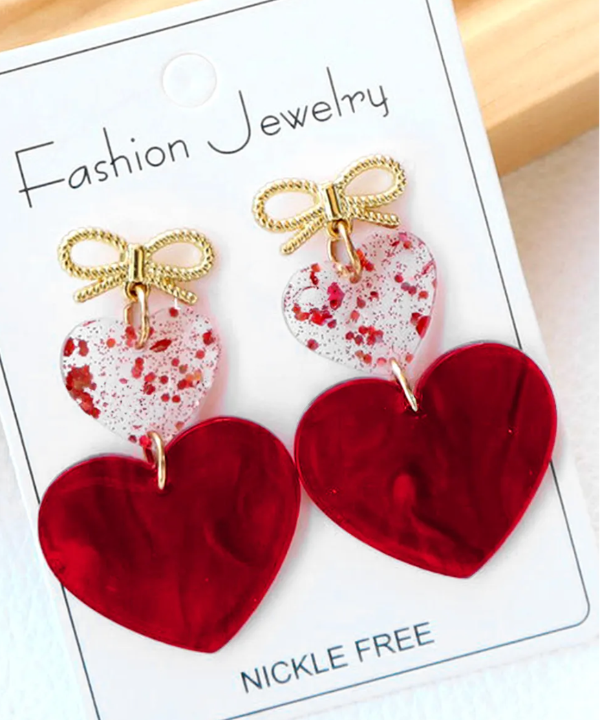 HEART EARRINGS RTS
