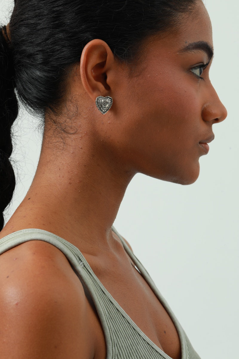 4-Pair Boho Earring Set – Mix & Match Daily Styles 🌵🌸💎