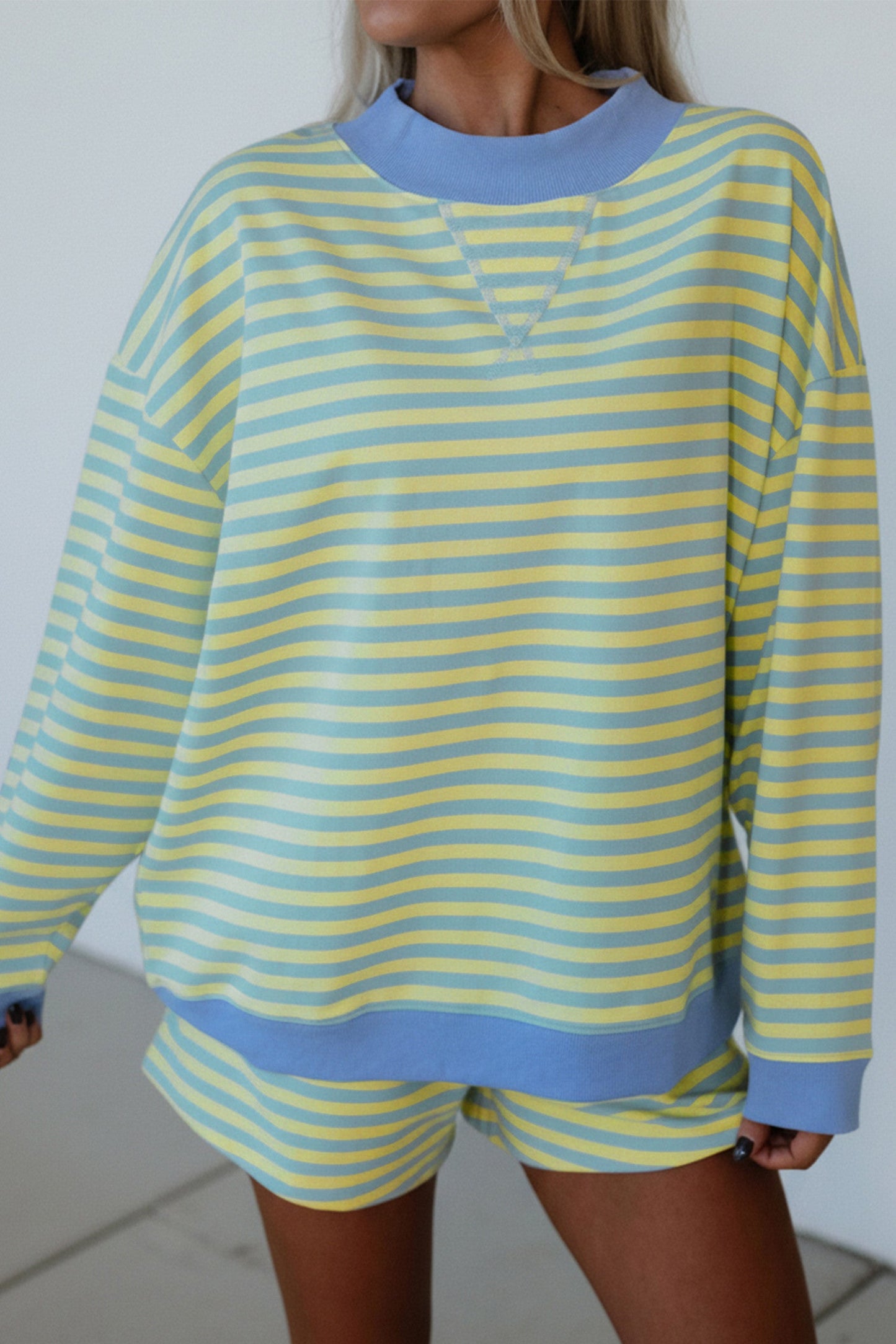 Yellow Stripe Colorblock Set RTS