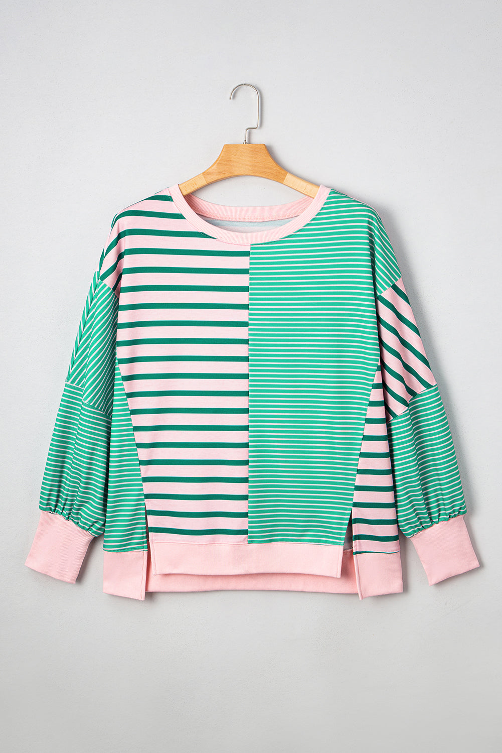 Green Stripe CB Plus Sweatshirt LT