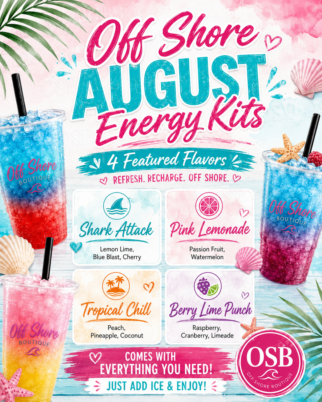 August Monthly Energy Kit